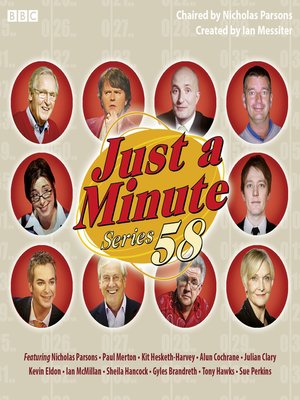 cover image of Just a Minute, Series 58, Episode 2